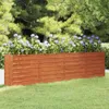 Hochbeet Rostig 320x40x77 cm Cortenstahl Produktbild-Vorschau 1