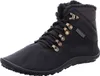 A black winter boot with fur lining and laces. Náhled obrázku produktu