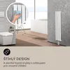 Blumfeldt Koupelnový radiátor, plochý designový radiátor, Náhled obrázku produktu 4