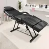 Schwarz Massageliege Kosmetikliege Tattooliege Produktbild-Vorschau 6
