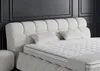 Boxspringbett Claudi 140 x 200 cm mit 2 Poof Cremebeige Produktbild-Vorschau 7