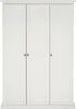 Szafa 3-drzwiowa – biała sypialnia 60,5 x 138,8 cm Podgląd zdjęcia produktu 5