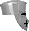 Kreuzritter Helm, 2 mm Stahl : M Größe: M Produktbild-Vorschau 3
