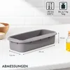 Siliconen bakvorm voor brood - 30 cm, rechthoekige cakevorm Productafbeelding-voorbeeld 5