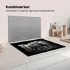 KitchenYeah© Herdabdeckplatte Elefant - Schwarz - Weiß - Produktbild-Vorschau 3