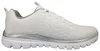 Skechers Graceful - Get Connected - Weiß / Silber Polyester Produktbild-Vorschau 26