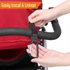 Buggy-Clips, Mehrzweck-Buggy-Haken Kinderwagen-Clips zum Produktbild-Vorschau 2