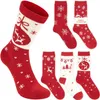 BRUBAKER 5 Paar Weihnachtssocken Damen 36-41 – Rentier & Produktbild-Vorschau 1