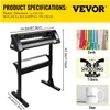 720mm Vinyl cutter 28 Zoll Vinyl Cutter Plotter Maschine Produktbild-Vorschau 7