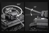 Stavebnice CaDa - tank Tiger R/C 925 dílků na dálkové Náhled obrázku produktu 3