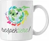 Trendation - Respek-Tiere Tierschutz Tasse Veganer Geschenk Produktbild-Vorschau 1