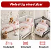 Kinderbettwäsche 100x135 cm + 40x60 cm Reh Tiere 100x135 cm Produktbild-Vorschau 4
