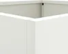 vidaXL Pflanzkübel 2 Stk. Weiß 32x30x29 cm Stahl Produktbild-Vorschau 12