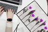 MuchoWow® Laptop Hülle 17 Zoll Laptoptasche Blumen - Tulpen Produktbild-Vorschau 2