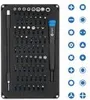 A set of precision screwdriver bits and a screwdriver handle laid out on a black organizer tray, with individual bits shown in a separate column to the right. Náhľad obrázku produktu