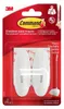 Set mit 2 Klebehaken, Metallende, COMMAND, weiß, 1,3 kg Produktbild-Vorschau 1