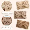 3 Stück Baby-Turban-Stirnband für Neugeborene,Schleife Produktbild-Vorschau 3