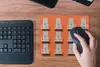 MuchoWow® Mauspad Mousepad Tür - Balkon - Architektur - Produktbild-Vorschau 4