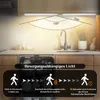 Under-cabinet LED lights in a kitchen setting, demonstrating motion detection. Produktbild-Vorschau