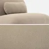 Poltrona girevole 360° bouclé, Beige Anteprima dell’immagine prodotto 5