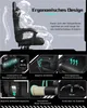 A collage of images showcasing the features of a gaming chair. Produktbild-Vorschau
