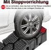 NAIZY 2 Stück Kunststoff Auffahrrampe Schwerlast Rampe bis Produktbild-Vorschau 4