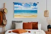 MuchoWow® Wandteppich Wandbehang Strand - Meer - Himmel Produktbild-Vorschau 4