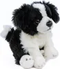 Kuscheltier Hund Border Collie 30 cm sitzend schwarz/weiß Produktbild-Vorschau 4