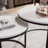 Idohome - Runder Couchtisch 2in1 LAVO mit Metalgestell, Produktbild-Vorschau 2
