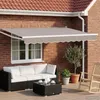 vidaXL Store électrique rétractable gris clair 3 x 2,5 m Voir les images du produit 1