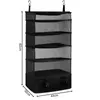 Hängeregal Kleiderschrank Organizer Faltbar Koffer Produktbild-Vorschau 6