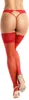 Stockings 5508 - Plus Size - red 3XL Podgląd zdjęcia produktu 2