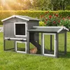MyAnimal Hasenstall MH-03 | Hasenkäfig Zweistöckig - Produktbild-Vorschau 1