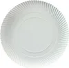 Weiße runde Pappteller 32 cm 10 Stück. Produktbild-Vorschau 6