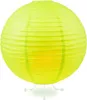 Lampion aus Papier - gelbgrün - 40cm - für E27 Hängefassungen oder Lichterketten Produktbild-Vorschau