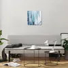 Bilder auf glas - Einteilig - Abstraktion Prellung Blau - Produktbild-Vorschau 6