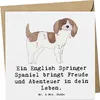 Mr. & Mrs. Panda Klappkarte English Springer Spaniel Freude Produktbild-Vorschau 1