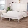 vidaXL Postel z masivu Bílá borovice 160x200 cm Náhled obrázku produktu 2