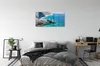 Glasbilder 100x50 Wandkunst Griechenland Strand Seeküste Produktbild-Vorschau 3
