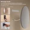 S'AFIELINA miroir de salle de bain LED rond miroir de salle Voir les images du produit 10