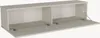 A wall-mounted TV lowboard with two open compartments and two drop-down doors. Anteprima dell’immagine prodotto