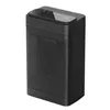 A black ceramic heater is shown against a white background. Produktbild-Vorschau