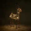HOMLA KAICE Rentier gold Dekoration mit LED 38 cm 15 LED Produktbild-Vorschau 5