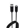 A black USB-C to USB-A cable is shown against a white background. Produktbild-Vorschau