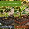 Set di bordure per prato in acciaio Corten AREBOS da 15 m – Anteprima dell’immagine prodotto 5