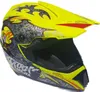 Crosshelm Helm Kinderhelm Motorradhelm Motocross Mejia gelb Produktbild-Vorschau 4