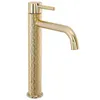 A close-up studio shot of a gold-colored faucet. Anteprima dell’immagine prodotto