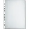 A single clear plastic sheet protector with punched holes on the left side. Produktbild-Vorschau