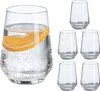 Set di 6 bicchieri Relaxdays, bicchieri da acqua, bicchieri Anteprima dell’immagine prodotto 1