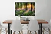MuchoWow® Gerahmtes Poster Wald - Blumen - Lavendel - Sonne Produktbild-Vorschau 2
